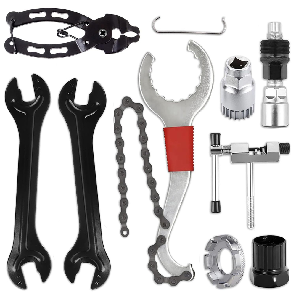 Chain Breaker - Fietsgereedschapsset Kettingbreker Cassette Lockring Remover voor