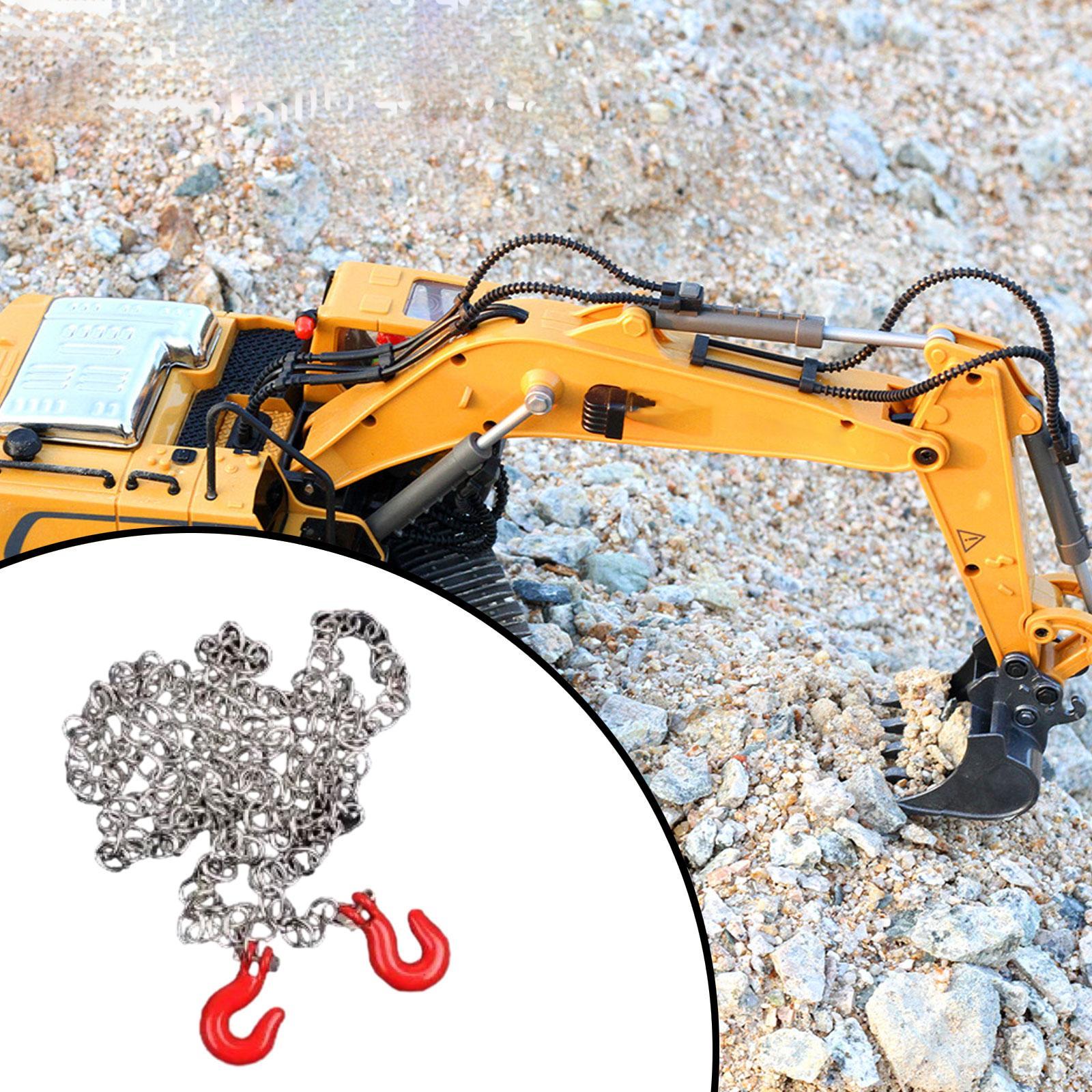 Xcm Chain - RC Crawler sleepkettingset, aluminium sleephaak voor
