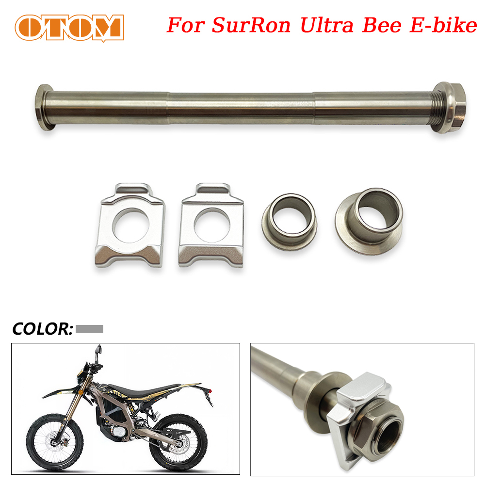 Chain Kit Motorcycle - Achteras met moeren, bussen, kettingstelblok en
