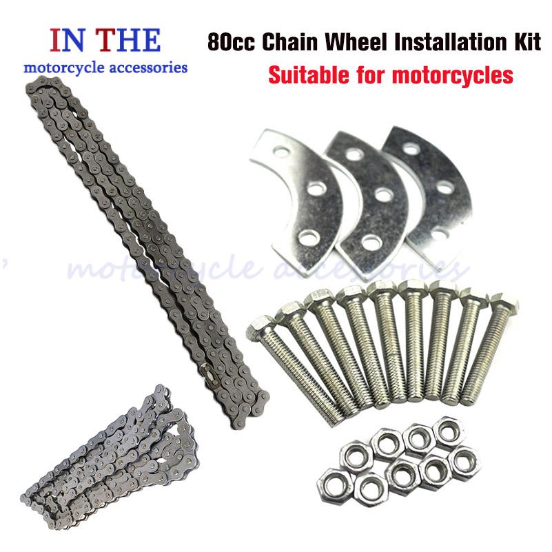 Sprocket Chain - Voor 49cc 50cc 66cc 80cc 415
