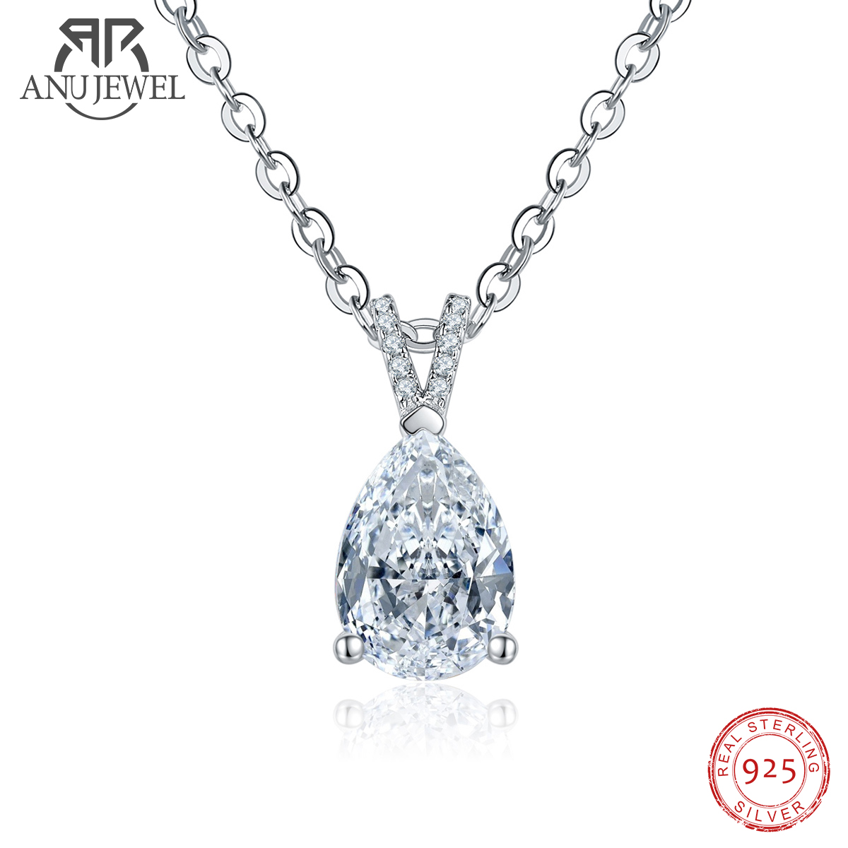 Anujewel 2.5ct D Kleur Peer Cu - Ansi Chain recensie en prijs