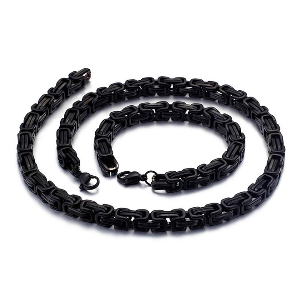 5Mm 6Mm 8Mm Punk Zwart Byzanti - Master Link Chain recensie en prijs