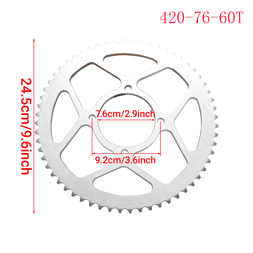57T Achtertandwiel ID 76mm voo - Sprocket Chain recensie en prijs