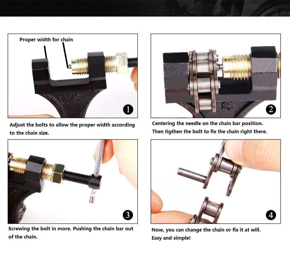 420 428 520 530 Motorfiets Ket - 530 Chain recensie en prijs