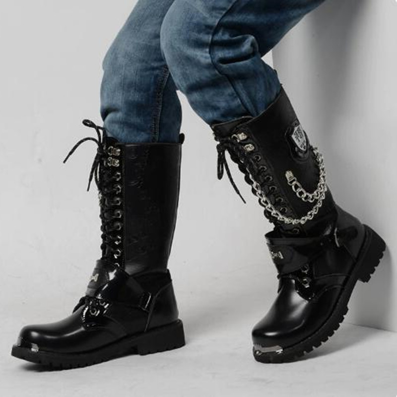 Herenmode motorlaarzen Ademend - Motorcycle Chain recensie en prijs